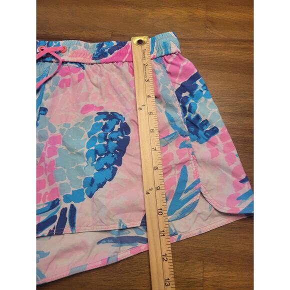 Lilly Pulitzer Nylon Shorts – Goombay Smashed Pink/Blue – Women’s M - Picture 6 of 9